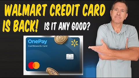NEW CREDIT CARD: OnePay / Walmart Credit Card Review 2025 💳 Walmart Mastercard (or "Spend" Card)