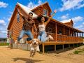 ONLY $79K FOR THIS CABIN?! BIG BERTHA 1.0 CABIN, 2 BED 1 BATH, AMISH BUILT PREFAB MODULAR CABIN