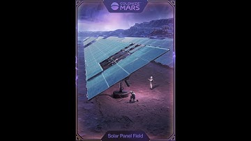 Solar Panel Field NFT CARD #shorts