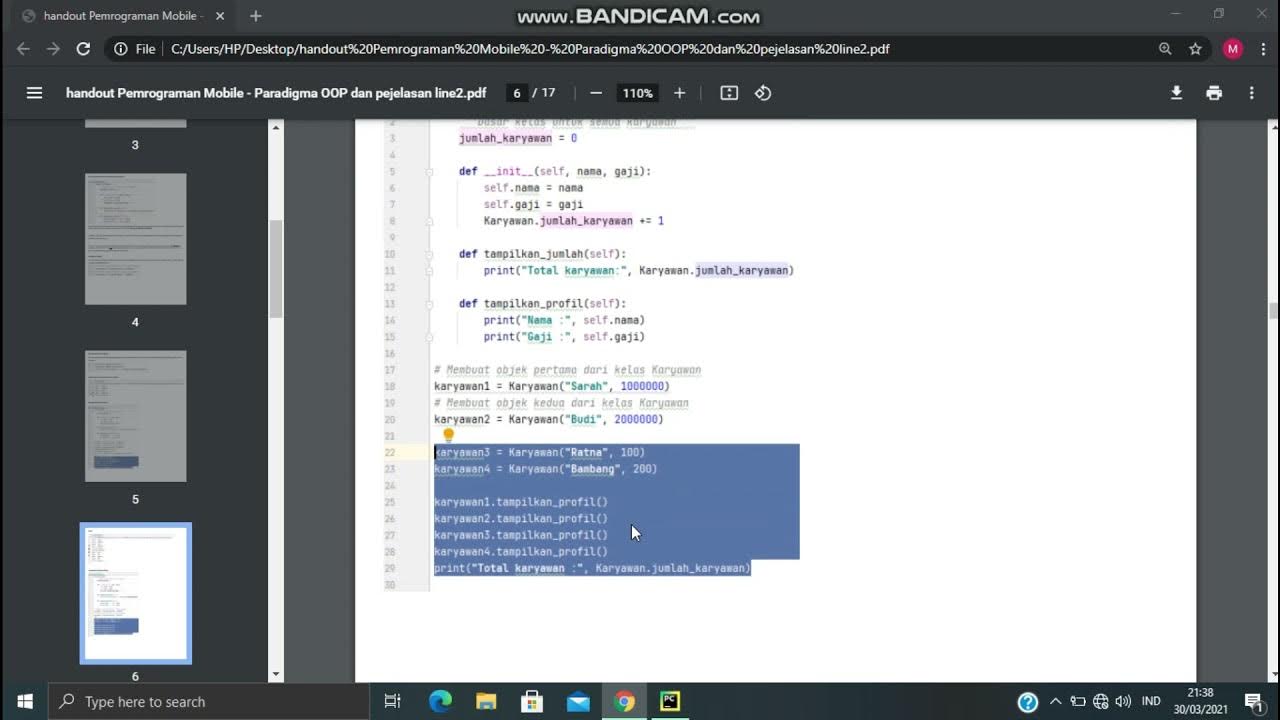 PARADIGMA OOP PADA PYTHON - YouTube