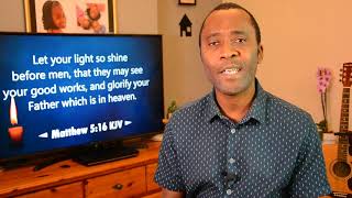 ◄ Matthew 5:16 ► Let your light so shine before men, that they may see your good works and glorify..