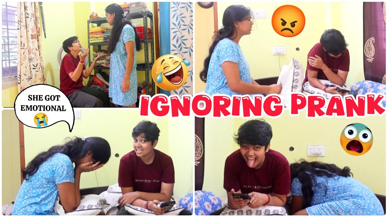 IGNORING PRANK On My Girlfriend🤪She Got Emotional😭Couple Prank Video😂|| Loving Bird's ||