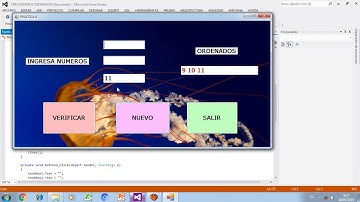 3 Números y  de forma ordenada ascendente o descentemente.