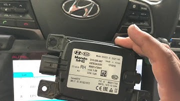 Blind Spot Sensor Calibration on a Hyundai | Check BSD System