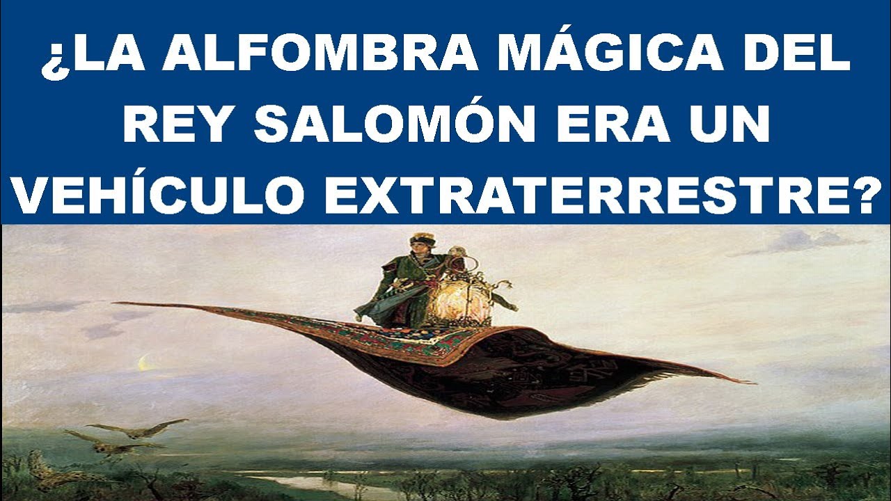 La alfombra mágica del rey Salomón