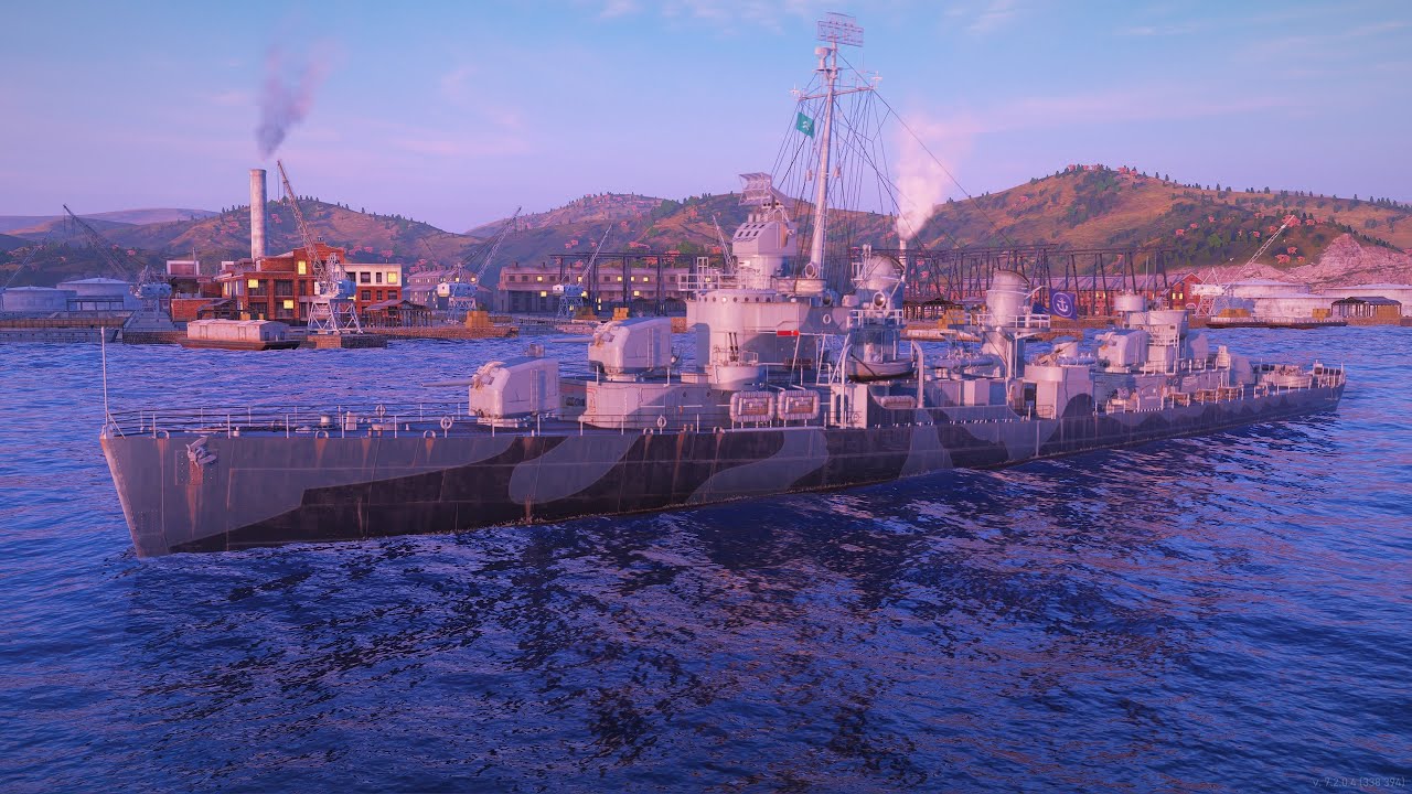 Destroyer Academy Highlights: USS Fletcher in World of Warships Legends