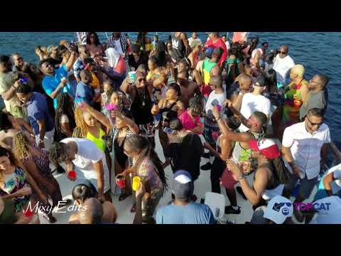 Solaris Cooler Cruise - Aboard Top Cat Cruise - Calypso Music - Trinidad