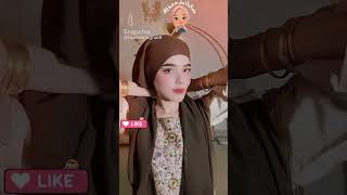 Everyday Look Hijab Tutorial For Girls 💥✨❤️ #islamicshorts #hijabehaya #soulfulmusic