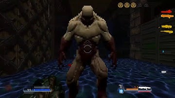 Doom II - test playing D4T:Crucible SE v2 with Eviternity mapset