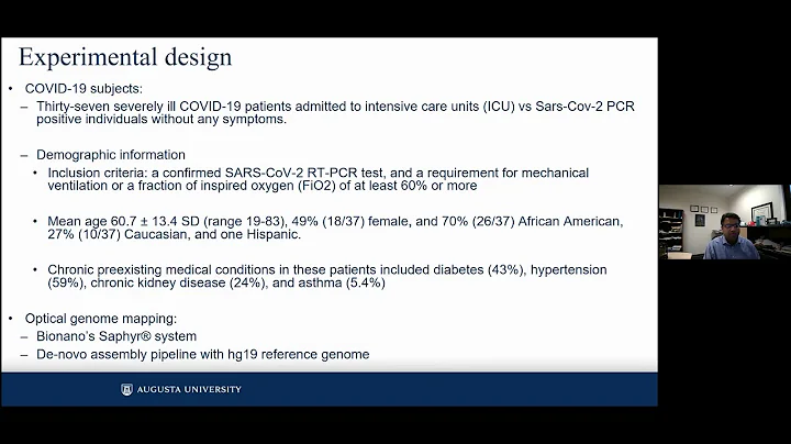 Host genome analysis of SVs by Optical Genome Mapping in patients with severe COVID-19