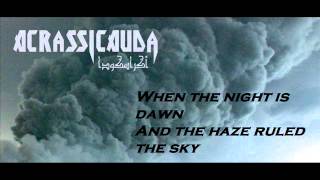 Video thumbnail of "Acrassicauda - Garden of Stones (Lyrics Video) اكراسكودا"