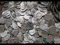 Удачный поиск с МД в лесу 2016 Куча монет! Есть СЕРЕБРО))) GoPro Metal Detecting