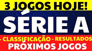 Resultados, classificações e próximos jogos das Séries A e B