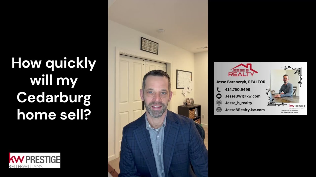 How quickly should my Cedarburg home sell?