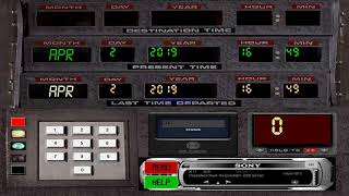 Back To The Future mp3 Media Player and Time Machine