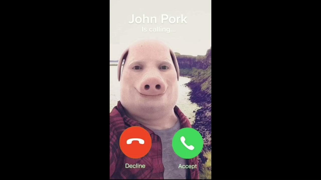 john pork is calling by jmancurly Sound Effect - Meme Button - Tuna