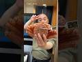 【Kegani Sashimi 】🇯🇵Huge King Size Hair Crab Sashimi🦀 #shorts