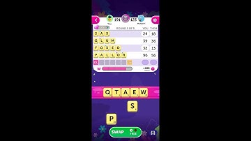 Dice Words (by FunCraft Games) - free word puzzle game for Android - gameplay.