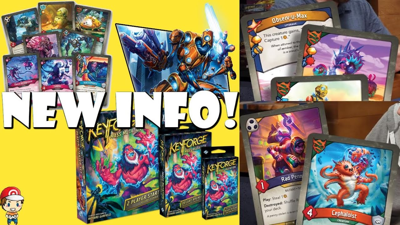 Keyforge Set 4 (Mass Mutation) – New Information & Cards Revealed ...