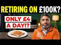 Retiring on £100k Pension Pot? The Brutal £4 a Day Reality