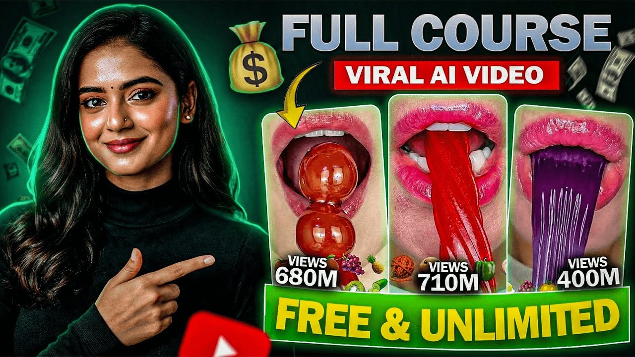 How to Start a Faceless AI ASMR Eating Channel (No Face & No Voice)