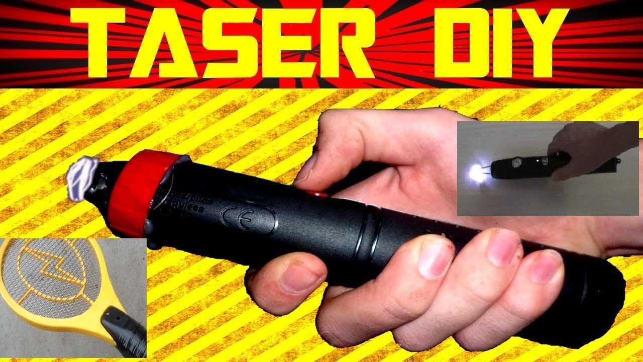 How To Make A 5000 Volt Taser From A Bug Zapper YouTube How To Make A 5000 Volt Taser From A Bug Zapper YouTube