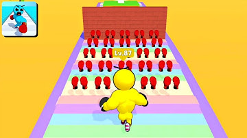 Level Up Runner💪⬆️🏃‍♂️ Gameplay Walkthrough Part - 05 (iOS,Android) All levels