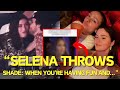 Selena gomez throws shade at justin bieber and hailey after seeing them on tv at the super bowl