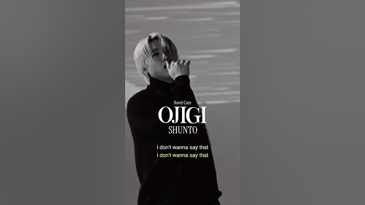 【 BE:FIRST 】 SHUNTO ' OJIGI ' #BEFIRST #BEFIRSTXBESTY #Shorts