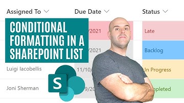How To Add Conditional Formatting To a SharePoint Online List