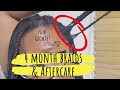 Taking Out My 4 Month Old Knotless Braids (My Routine)