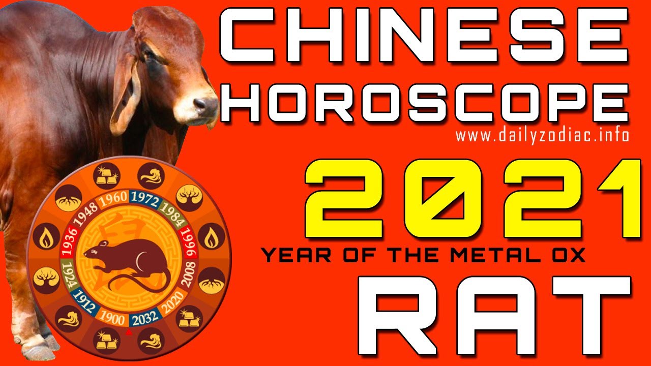 Rat Horoscope 2021 Chinese Predictions - YouTube