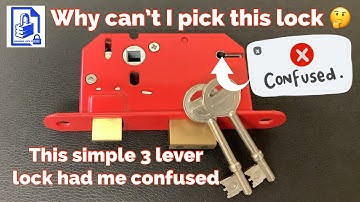 449. Cheap basic JEDO mortice 3 lever sashlock had me very confused. Why couldn’t I pick this one 🤔