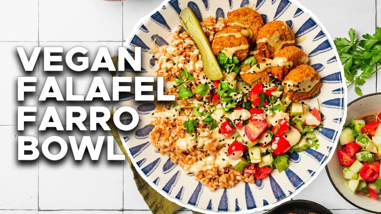 Falafel Salad Bowls (Meal Prep) - Sweet Peas and Saffron