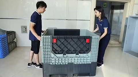 Logistics Box Model Folding Crates