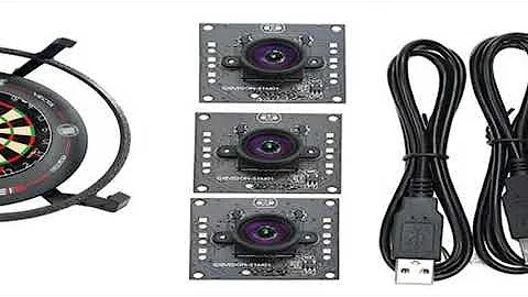 GXIVISION 3PCS IMX179/OV2735/OV9732 100 Degree 1MP 30fps 2M Cable Camera Module Compatible