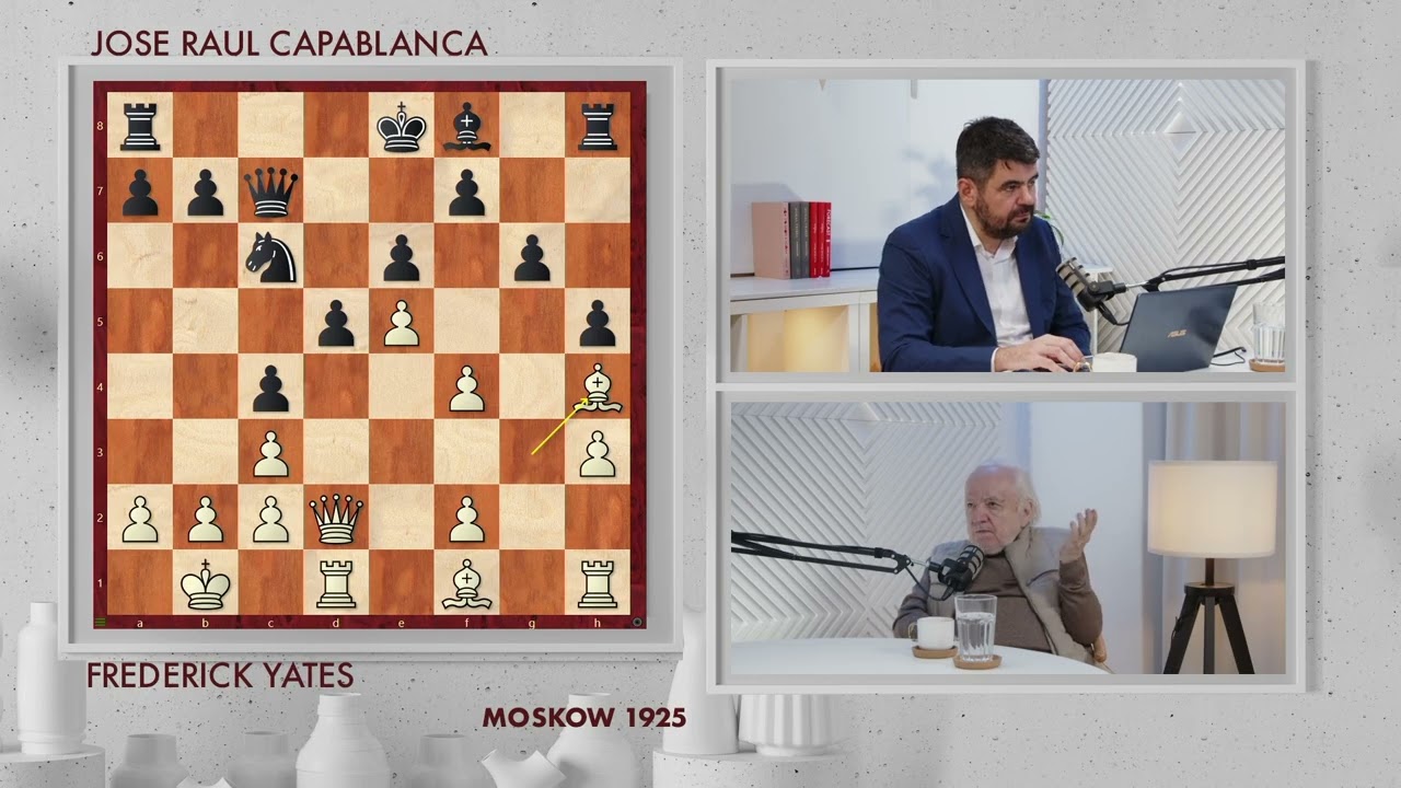 Нет времени на открытие матча Фредерик Йейтс против Хосе Рауля Капабланки — Москва, 1925 год.