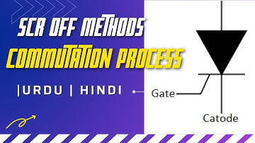 Commutation techniques of SCRs | Self and forced commutation in VFD