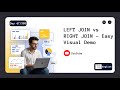 Day 47/365 | LEFT JOIN vs RIGHT JOIN – Easy Visual Demo | English