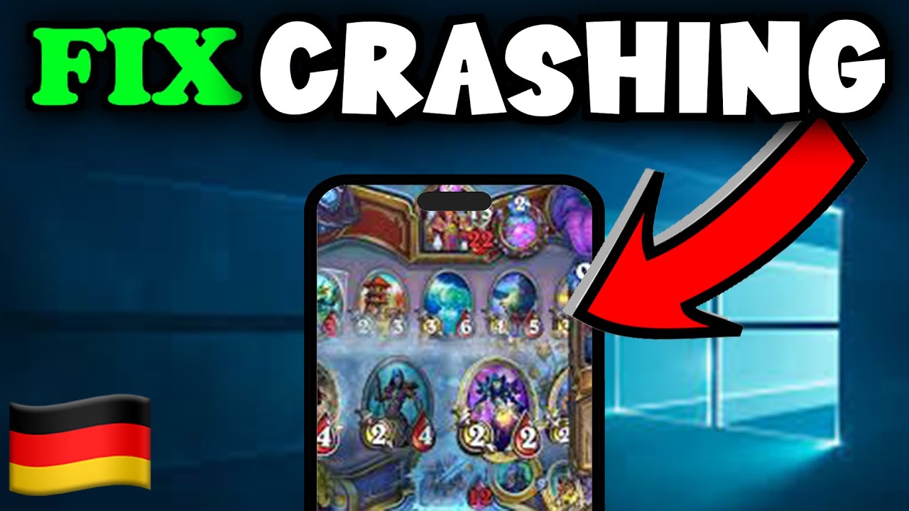 Hearthstone - CRASH/STÜRZT ab BEHEBEN! | Problemlösung | Crash fix Deutsch