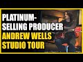 Home studio tour with andrew wells platinumselling producer halsey celine dion x ambassadors