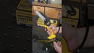 Mini Serra Sabre Bts200 - The Black Tools Resimi