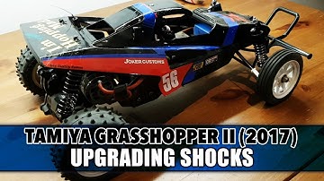 Tamiya Grasshopper II (2017) -  Upgrading Shocks