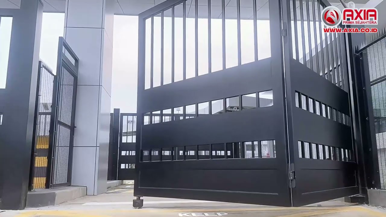 Automatic Bi-Folding Gates - Axia Prima Sejahtera - Beninca Italy Machine