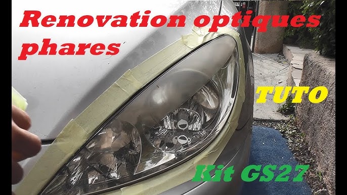 Kit Rénovateur Optiques de Phares - Entretien Auto & Moto - GS27