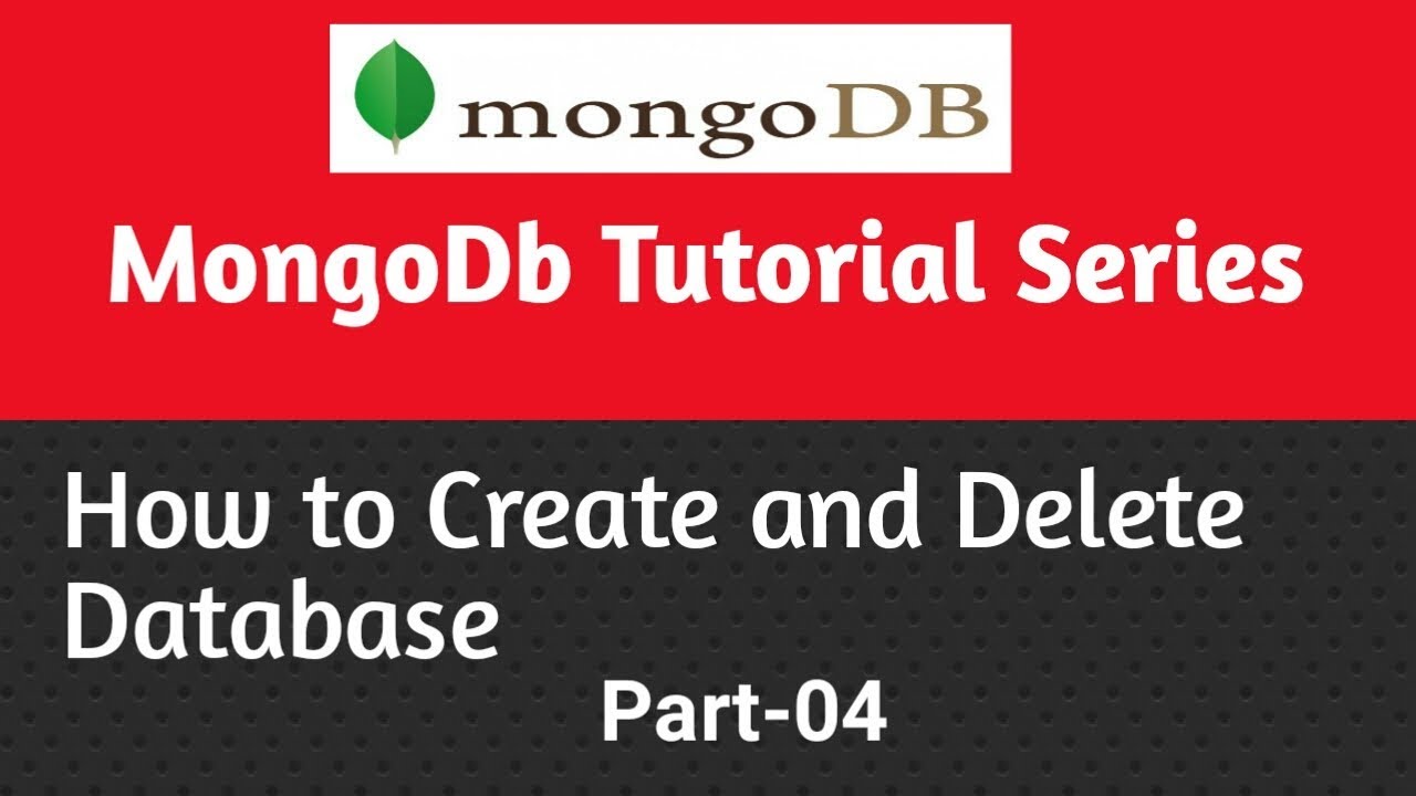 MongoDb Tuturial In Hindi | How to Create Database and Delete Database ...