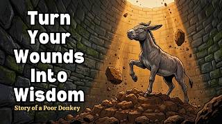 Turn Your Wounds Into Wisdom | The Donkey Who Refused to Die | Motivational Story about Resilience