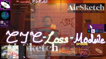 CTC_Loss_Module - Episode 15 | AirSketch | Cvrr_Learn | CVRROCKET