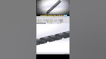 Solidworks Cad Design Drill Bit 2025 #solidworks #ytshorts #cad #shorts #3d #solidworkstutorial