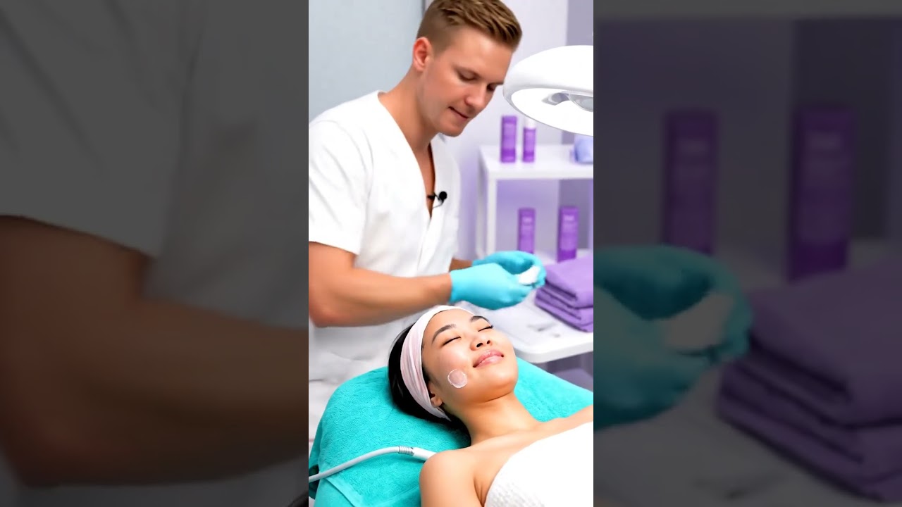 “This Is How Estheticians Clean Pores Clinically 💆‍♀️🩺”